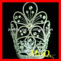 Belleza flor diseño diamante reina pageant tiara corona